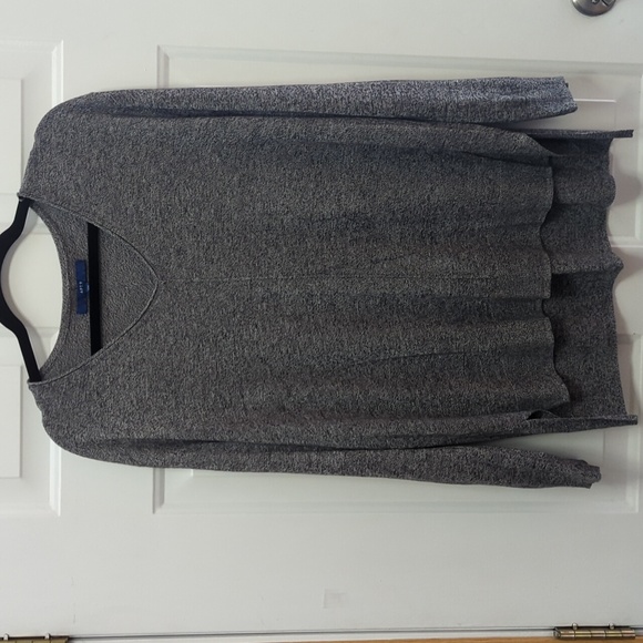 Apt. 9 High Low Luxe V Neck Sweater - Picture 1 of 7